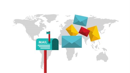 email social media marketing with mailbox - Powered by Adobe