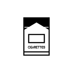 Cigarette smoke icon vector smbol illustration