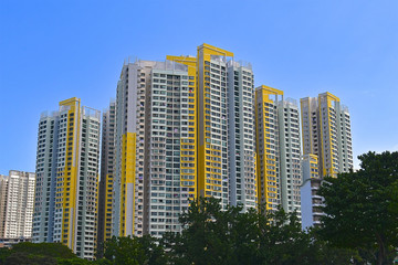 Government housing blocks.