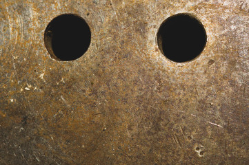 Rusty metal texture background. old iron plate texture. steel wall