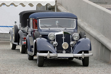 Two old car