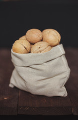 walnut food tree bag nature wholesome food vitamins