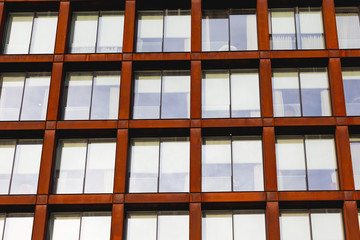 windows of an building