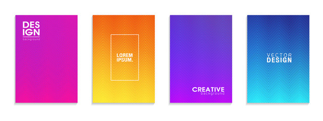 Minimal covers design. Colorful halftone gradients.background modern template design for web. Cool gradients. Future geometric patterns. Eps10