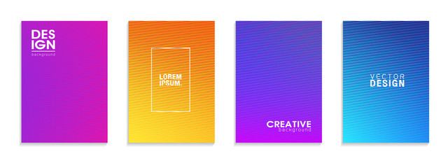 Minimal covers design. Colorful halftone gradients.background modern template design for web. Cool gradients. Future geometric patterns. Eps10