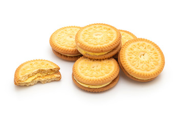 cookies with butter vanilla cream