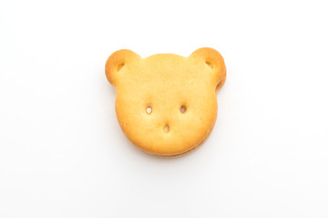 bear cookies with cream