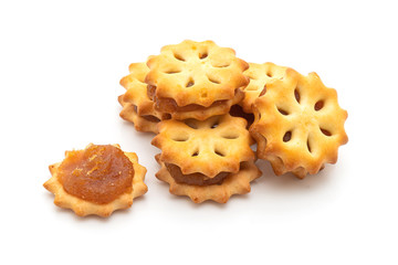 biscuits with pineapple jam