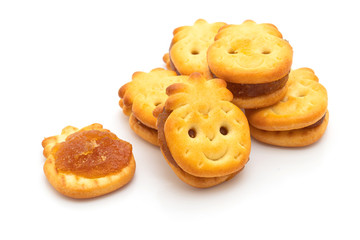 biscuits with pineapple jam