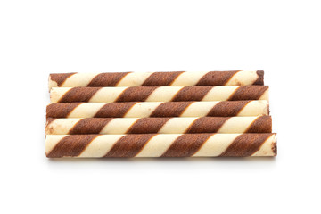 biscuit wafer stick with chocolate cream flavour