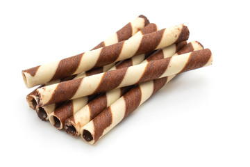 biscuit wafer stick with chocolate cream flavour