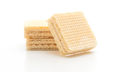 wafer biscuit with milk cream flavour