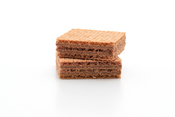 wafer biscuit with chocolate cream