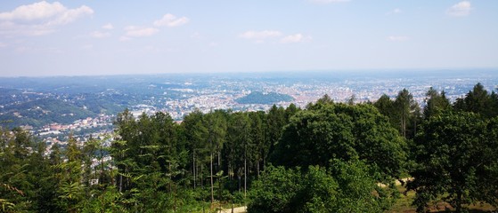 Graz Panorama vom Plabutsch aus gesehen