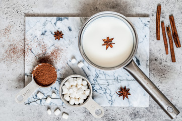 Hot Chocolate Ingredients