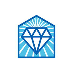 Diamond House Real Estate Logo