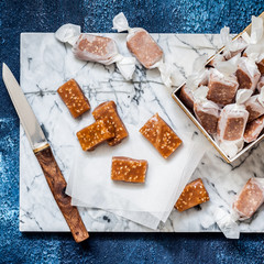 Sesame Seed Caramels