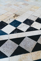 Stone tile floor texture