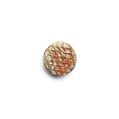 Screw heads, nuts, rivets isolated on white.
