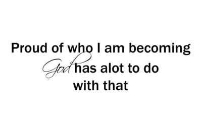 Biblical Phrase, typography for print or use as poster, card, flyer or T shirt