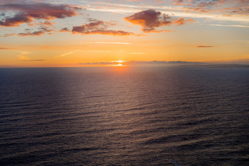 Obraz premium sunset over the sea