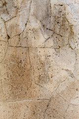 Old Weathered Cracked Concrete Wall Texture