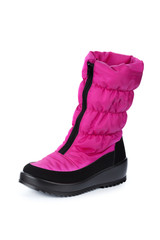 Kids shoes isolated on white background front view