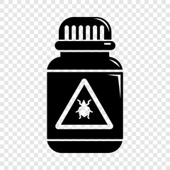 Poison insects icon. Simple illustration of poison insects vector icon for web