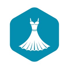 Dress icon. Simple illustration of dress vector icon for web