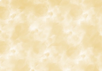  golden yellow hand drawn watercolor tapestry pattern with regular marbled structures      