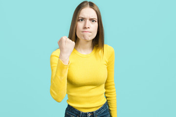 Angry girl