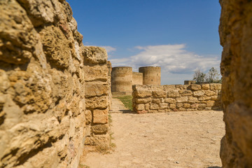 ruins of the ancient temple