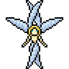 vector pixel art angel