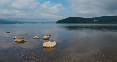 Shojiko in yamanashi of Japan