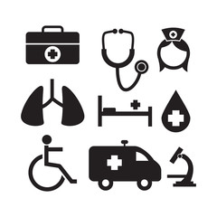 Medical Icon, Health Care Icon, Hospital icon