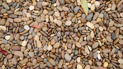pebble stone background, nature grit wall