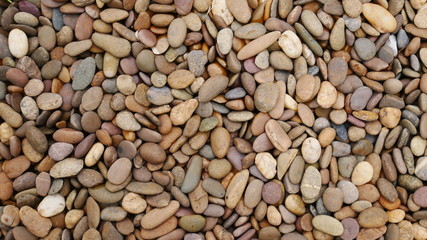 pebble stone background, nature grit wall