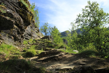 Fototapeta na wymiar Aurlandsdalen Norway