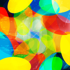 bright color abstract geometric background illustration