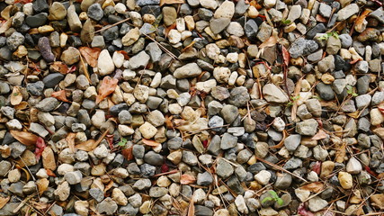 background of pebbles