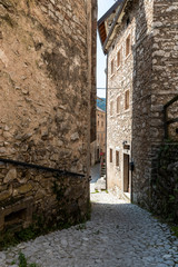 The village of Casso / Cellina valley