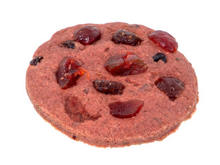 Close up strawberry gaba riceberry cookie