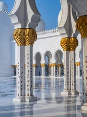 Fotobehang Sheikh Zayed Grand Mosque in Abu Dhabi © Marion