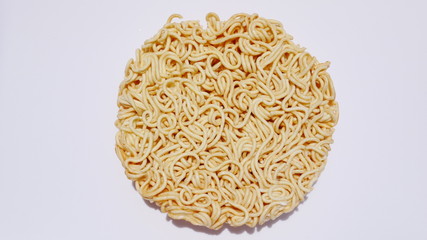 cup noodle isolated white background, Japanese ramen , pasta food