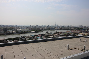 分譲マンションの屋上防水工事