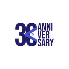 30 Th Anniversary Celebration Vector Template Design Illustration