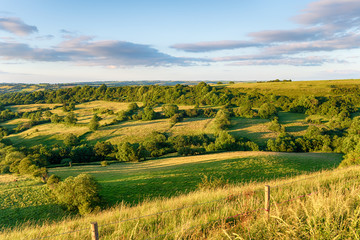 Farmland in the Dorset countryside