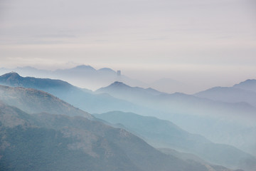 Fototapeta na wymiar The view of national park in Hong Kong