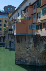 Fototapeta na wymiar Florence Italy river Arno