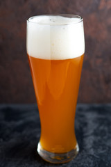Craft beer is a sour ale with mango